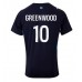 Olympique de Marseille Mason Greenwood #10 Bortedrakt 2025-26 Korte ermer